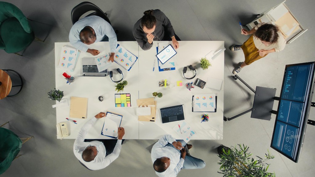 Strategic team meeting
